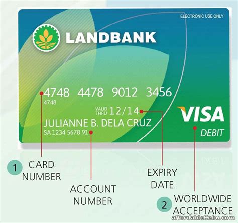 account number of landbank
